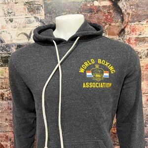 Vintage, World Boxing Association Gray Crewneck Hoodie
